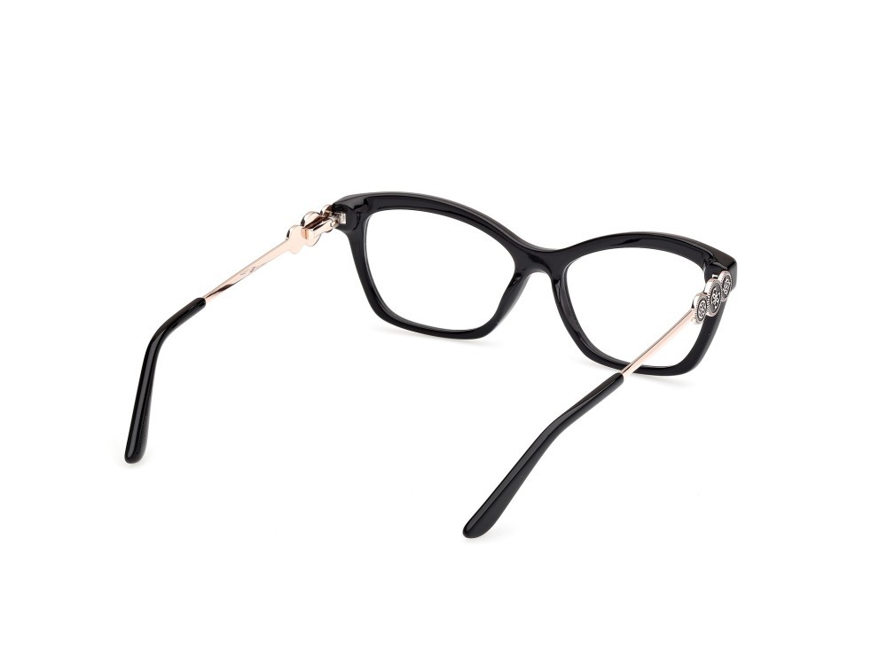 Occhiali da vista Guess GU50231 (001) colore rosso/avana - oro endura lucido forma rettangolare 