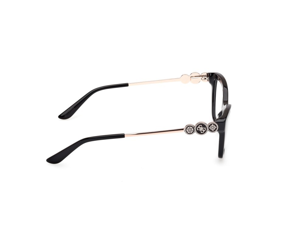 Occhiali da vista Guess GU50231 (001) colore rosso/avana - oro endura lucido forma rettangolare 