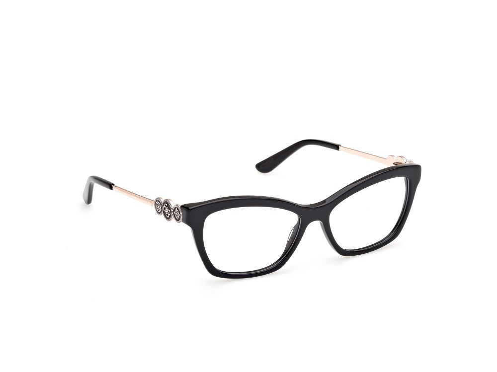 Occhiali da vista Guess GU50231 (001) colore rosso/avana - oro endura lucido forma rettangolare 