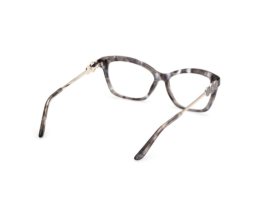 Occhiali da vista Guess GU50231 (020) colore grigio/avana - oro pallido lucido forma rettangolare 