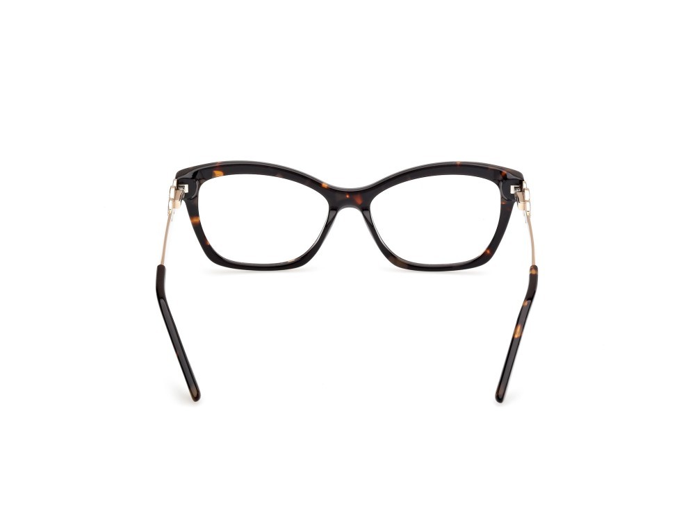 Occhiali da vista Guess GU50231 (052) colore avana scura - oro endura lucido forma rettangolare 