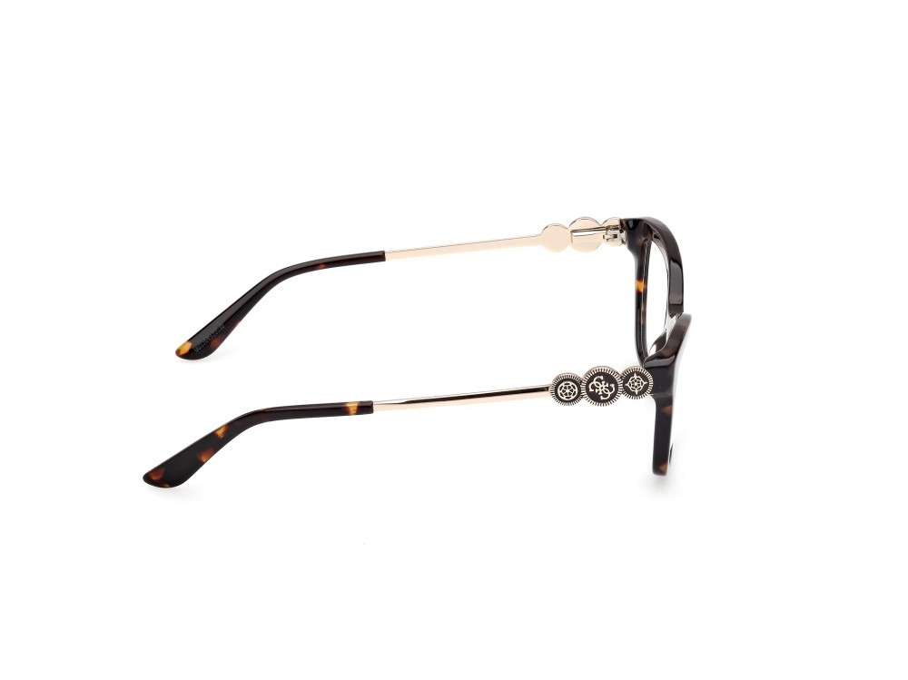 Occhiali da vista Guess GU50231 (052) colore avana scura - oro endura lucido forma rettangolare 