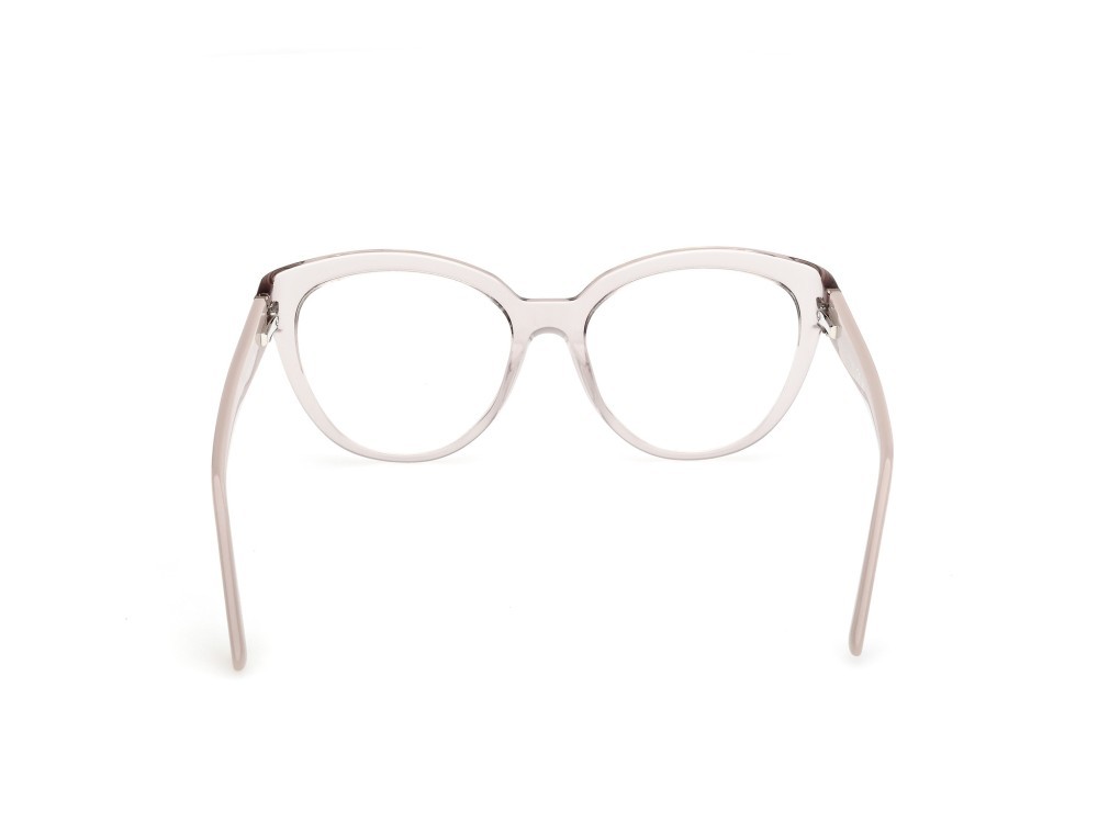 Eyeglasses Guess GU50232 (020) color grigio lucido - grigio perlato shape cat eye 