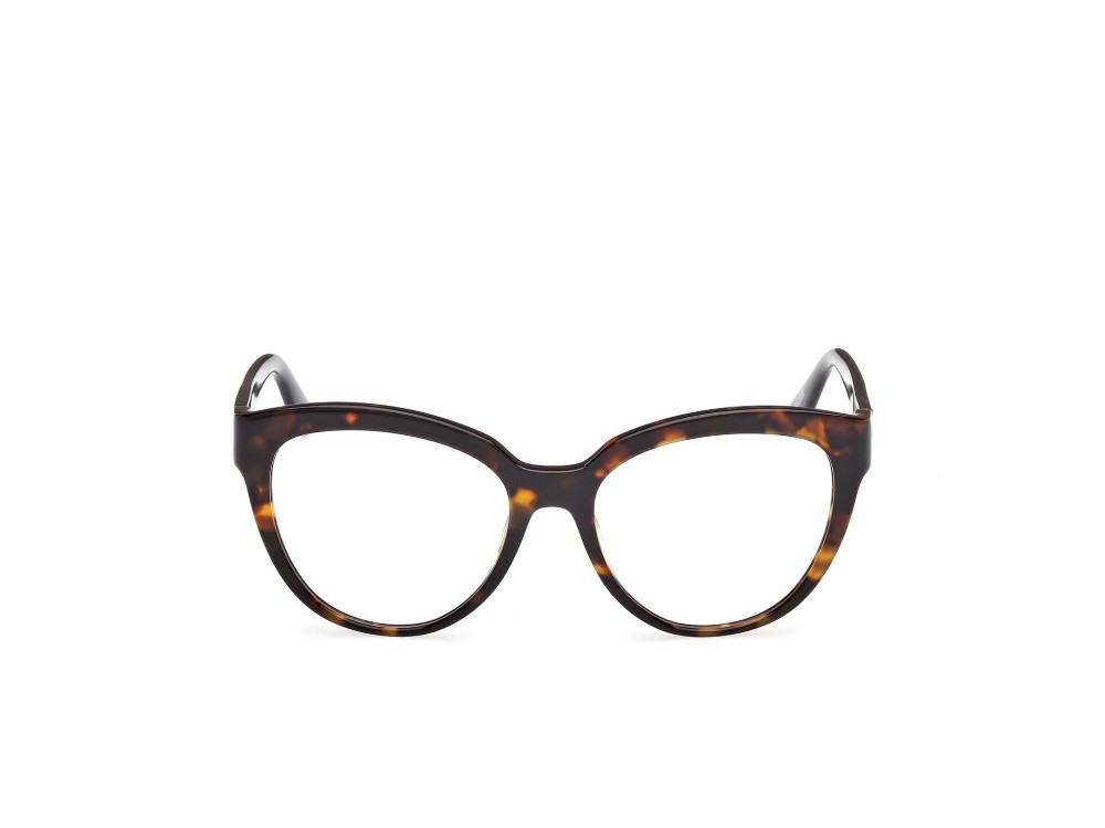 Occhiali da vista Guess GU50232 (052) colore avana scura - nero perlato forma cat eye 