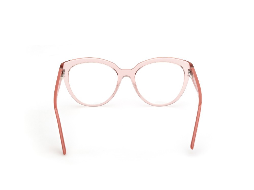 Occhiali da vista Guess GU50232 (072) colore  rosa chiaro lucido - rosa perlato forma cat eye 