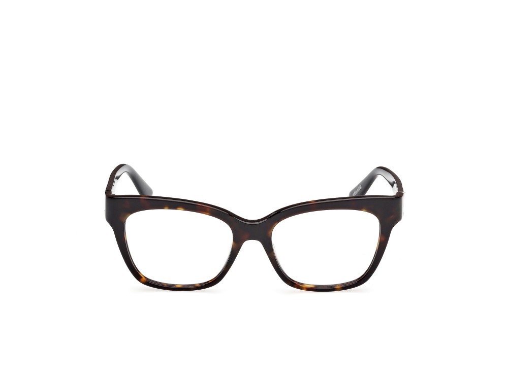 Eyeglasses Guess GU50233 (052) color avana scura - nero perlato shape square 