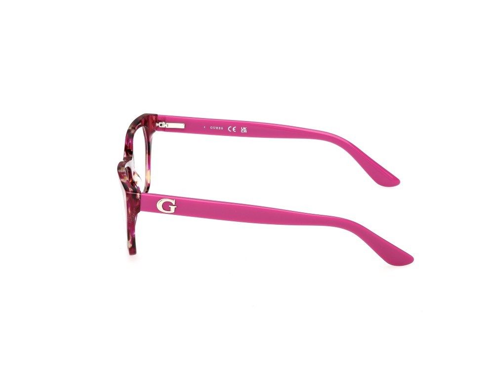 Occhiali da vista Guess GU50234 (078) colore lilla avana - lilla lucido forma geometrico 