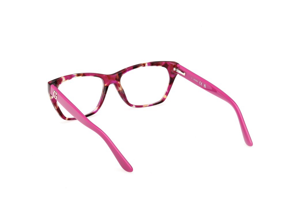Occhiali da vista Guess GU50234 (078) colore lilla avana - lilla lucido forma geometrico 