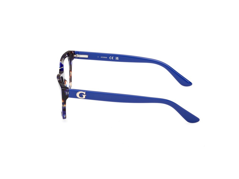 Occhiali da vista Guess GU50234 (092) colore blu avana - blu lucido forma geometrico 