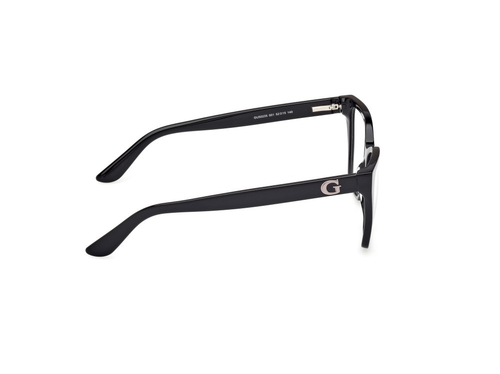 Occhiali da vista Guess GU50235 (001) colore nero lucido forma quadrato 