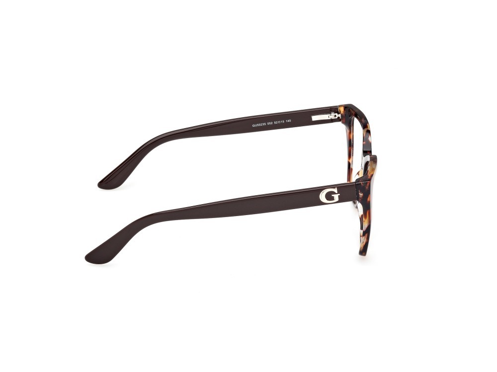 Occhiali da vista Guess GU50235 (052) colore avana scura  forma quadrato 