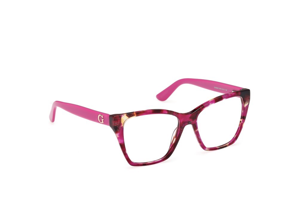 Occhiali da vista Guess GU50235 (078) colore  lilla - avana forma quadrato 
