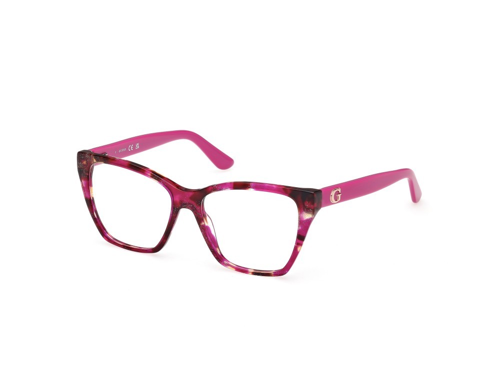 Occhiali da vista Guess GU50235 (078) colore  lilla - avana forma quadrato 