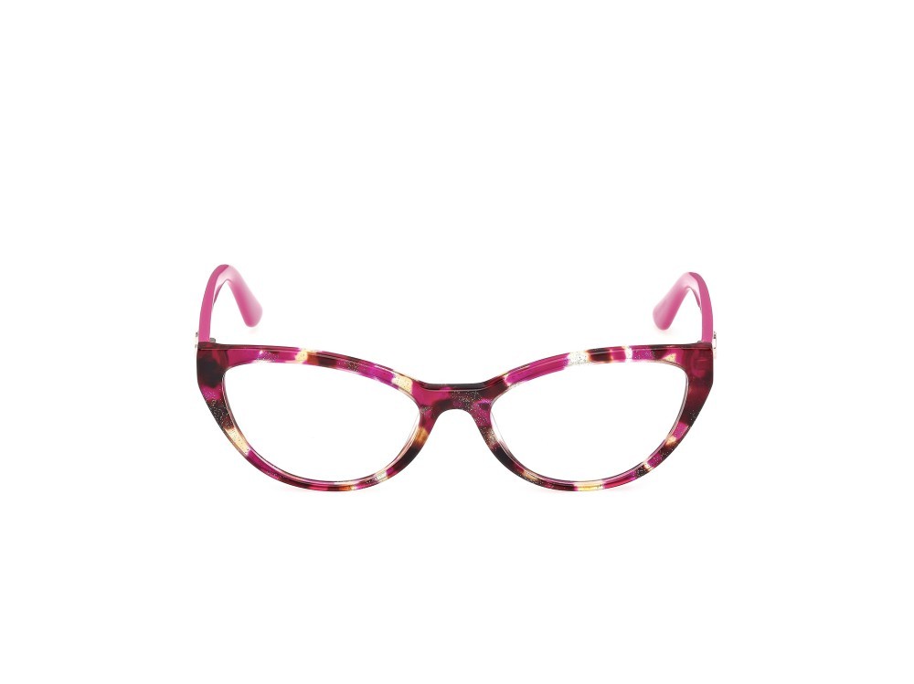 Eyeglasses Guess GU50236 (078) color  lilla avana - lilla lucido shape cat eye 
