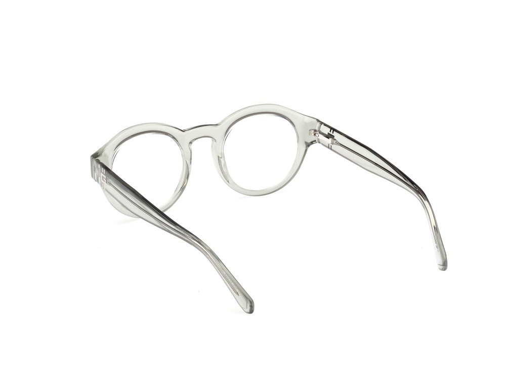 Eyeglasses Guess GU50237 (020) color grigio lucido shape round 