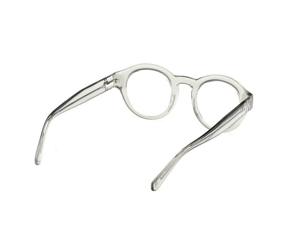 Eyeglasses Guess GU50237 (020) color grigio lucido shape round 