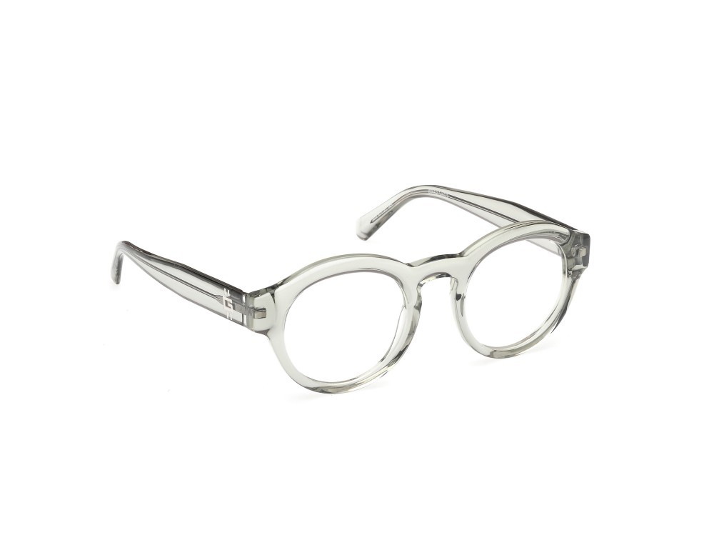 Eyeglasses Guess GU50237 (020) color grigio lucido shape round 