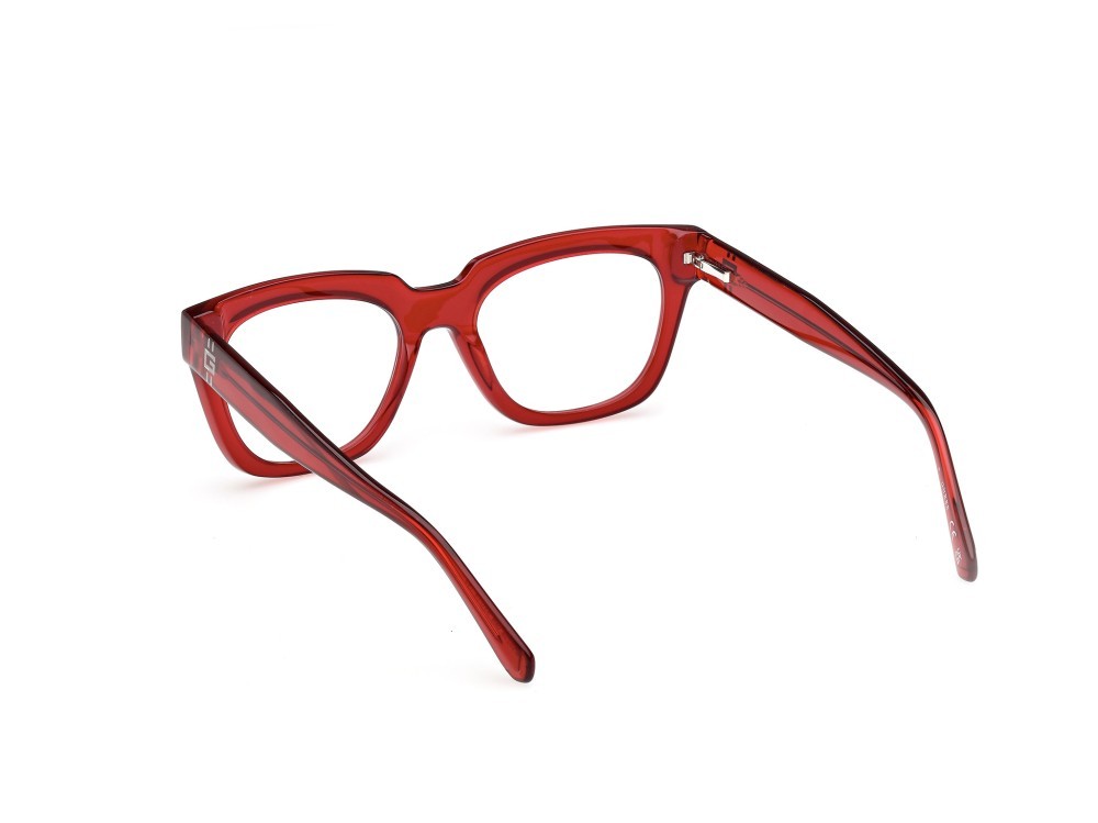Occhiali da vista Guess GU50238 (066) colore rosso scuro lucido  forma rettangolare 