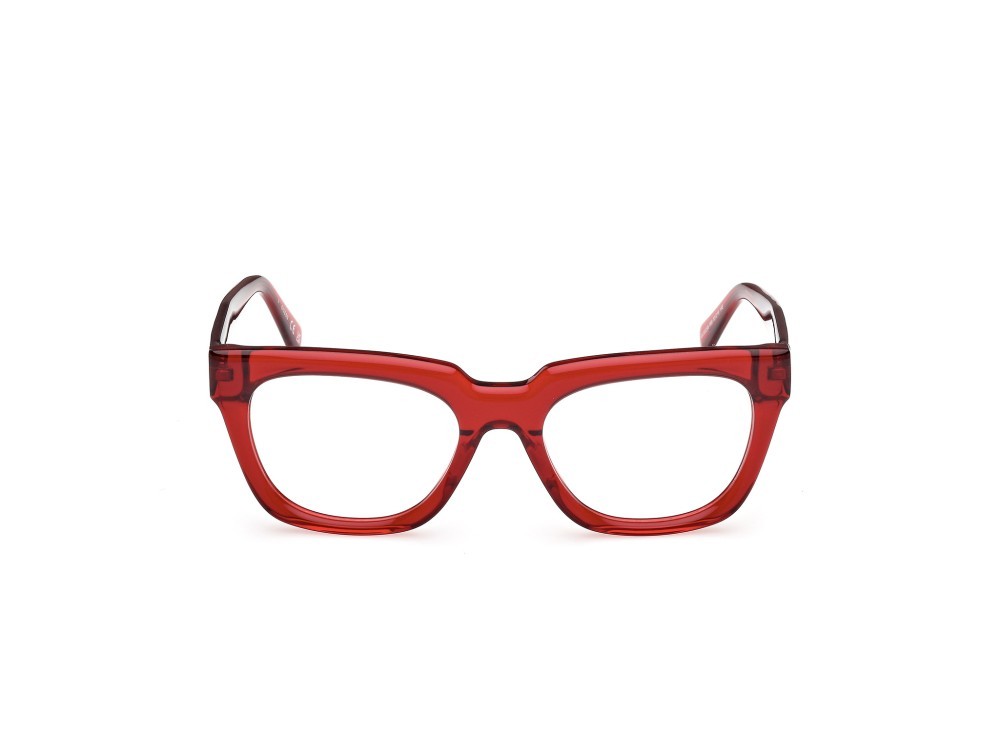 Occhiali da vista Guess GU50238 (066) colore rosso scuro lucido  forma rettangolare 