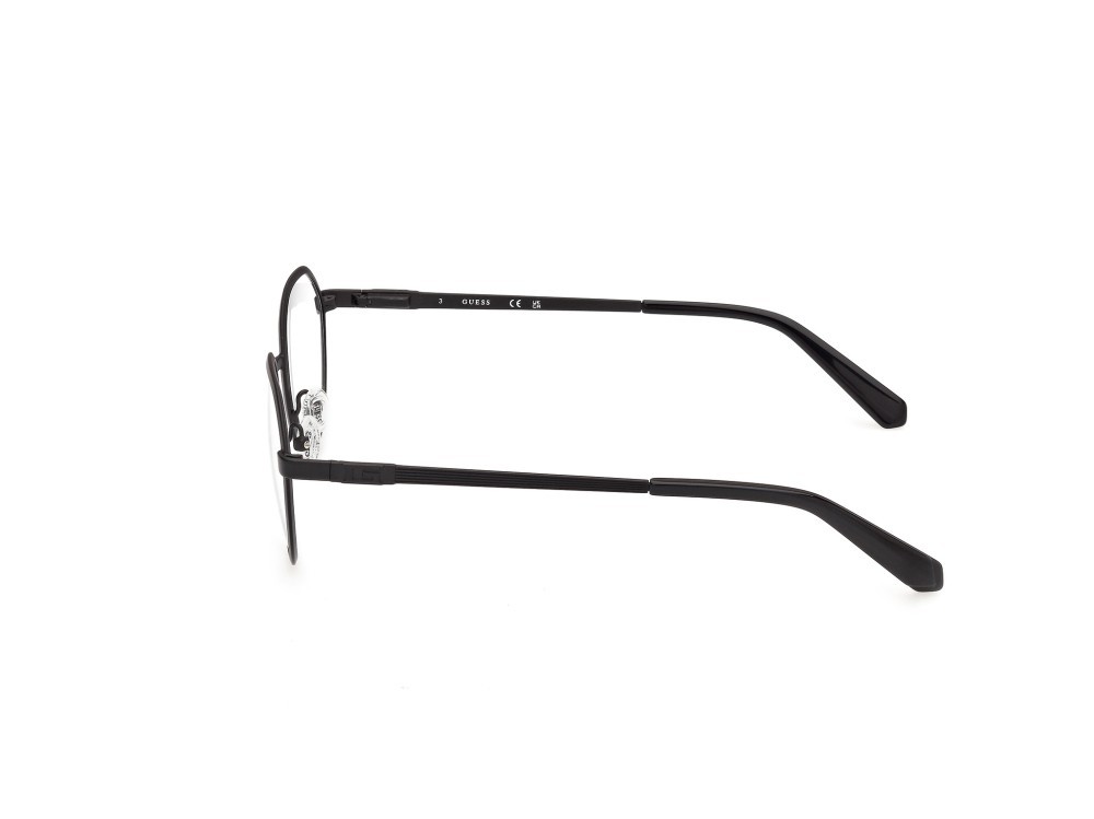 Eyeglasses Guess GU50239 (002) color nero opaco shape round 