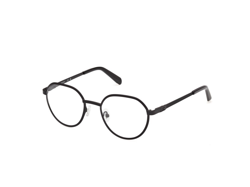 Eyeglasses Guess GU50239 (002) color nero opaco shape round 