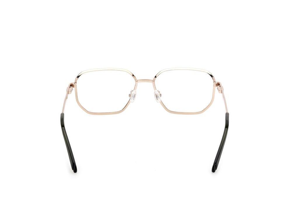 Eyeglasses Guess GU50240 (033) color oro pallido satinato lucido shape geometric 