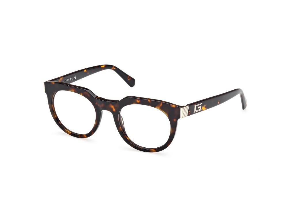Eyeglasses Guess GU50241 (052) color avana scura shape round 