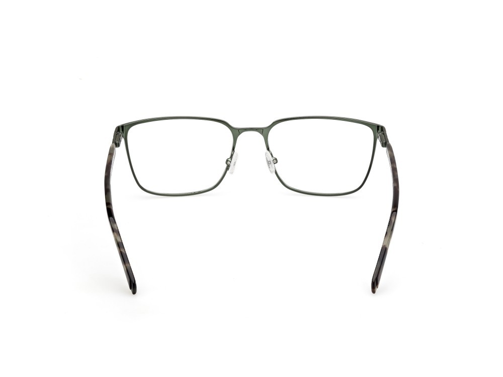 Eyeglasses Guess GU50243 (097) color verde scuro opaco  shape square 