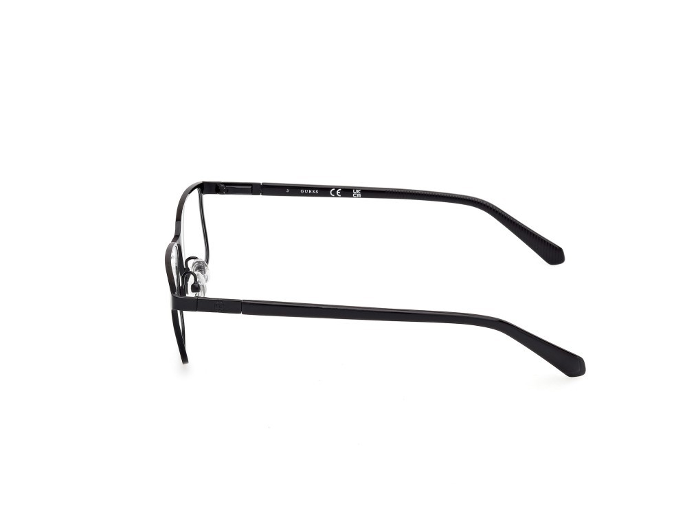 Occhiali da vista Guess GU50244 (002) colore nero opaco forma rettangolare 