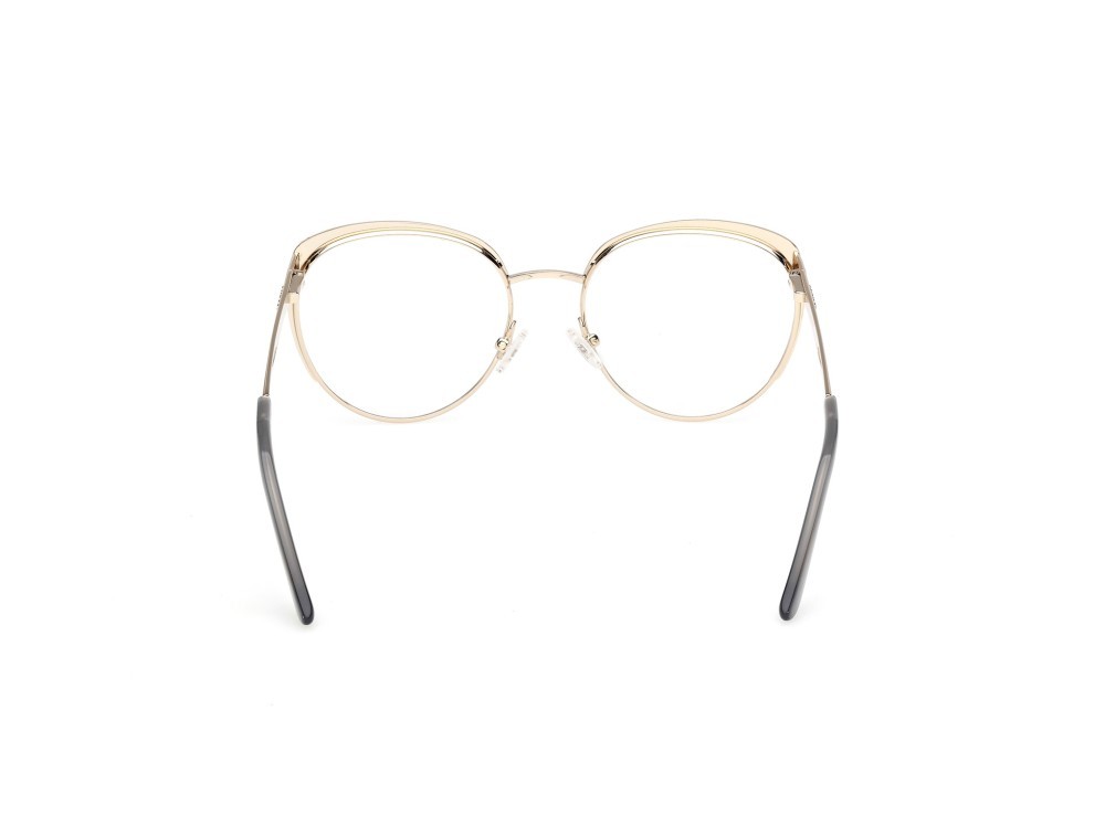 Occhiali da vista Guess GU50250 (033) colore oro pallido lucido forma rotondo 