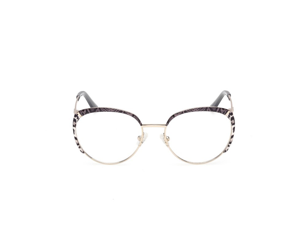 Occhiali da vista Guess GU50250 (033) colore oro pallido lucido forma rotondo 