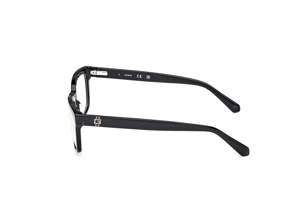 Occhiali da vista Guess GU50252 (001) colore nero lucido forma rettangolare 