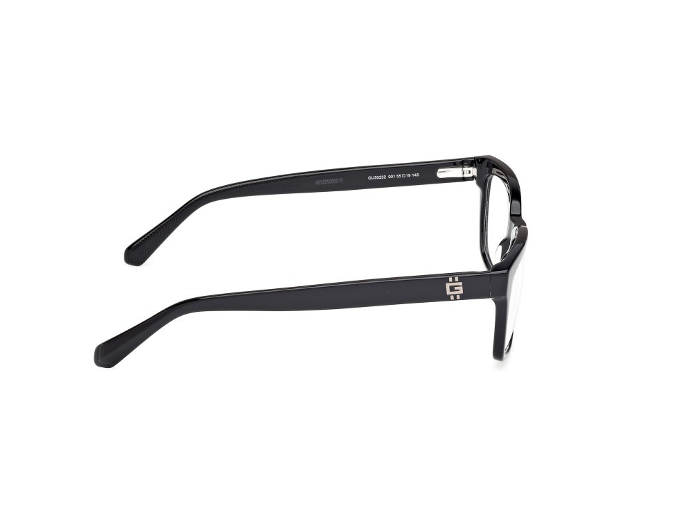 Occhiali da vista Guess GU50252 (001) colore nero lucido forma rettangolare 