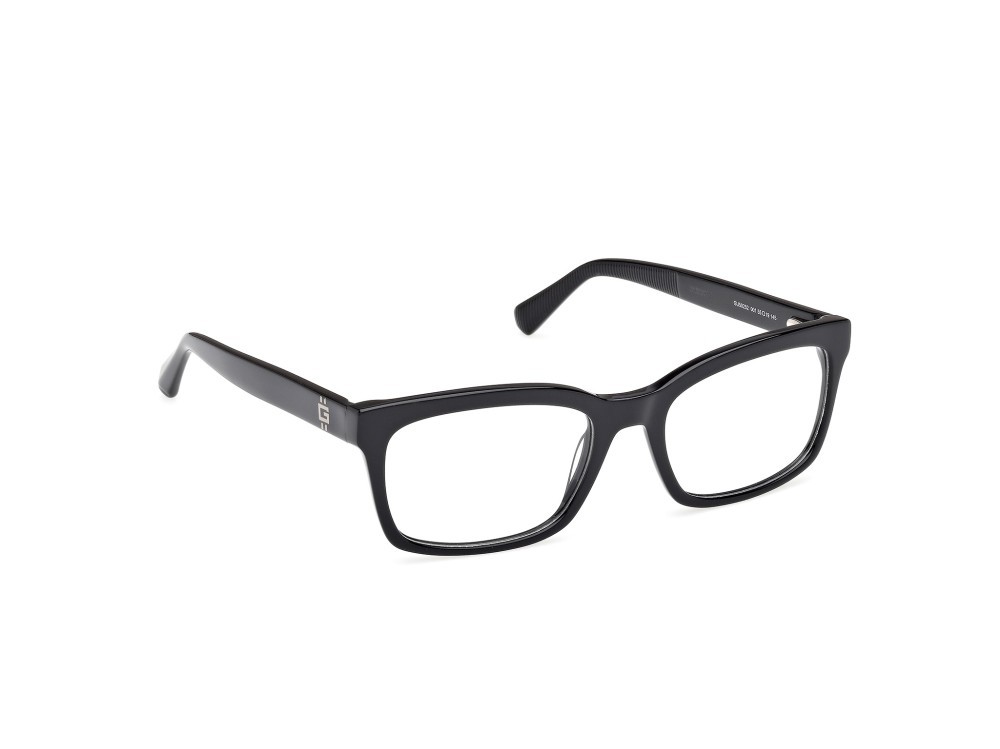 Occhiali da vista Guess GU50252 (001) colore nero lucido forma rettangolare 