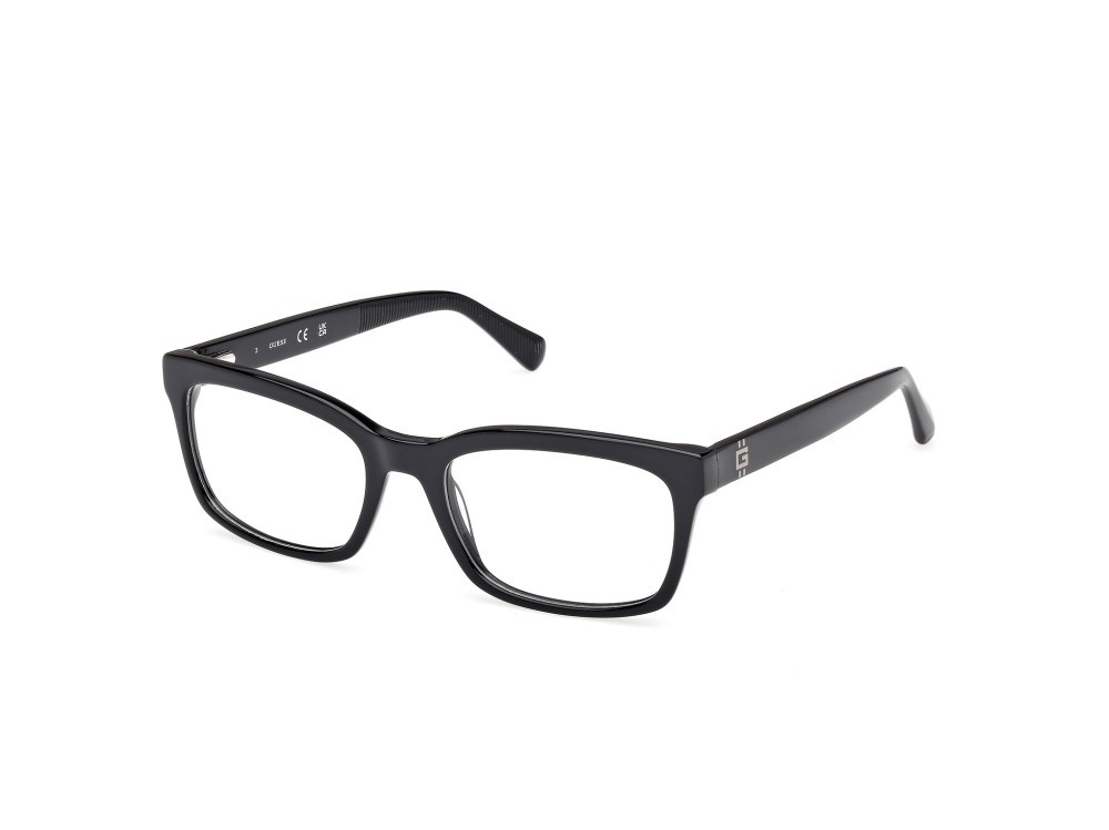 Occhiali da vista Guess GU50252 (001) colore nero lucido forma rettangolare 