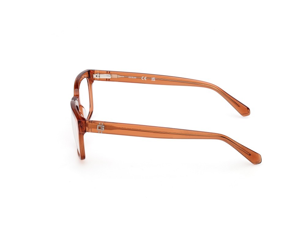 Occhiali da vista Guess GU50252 (042) colore arancio scuro lucido forma rettangolare 