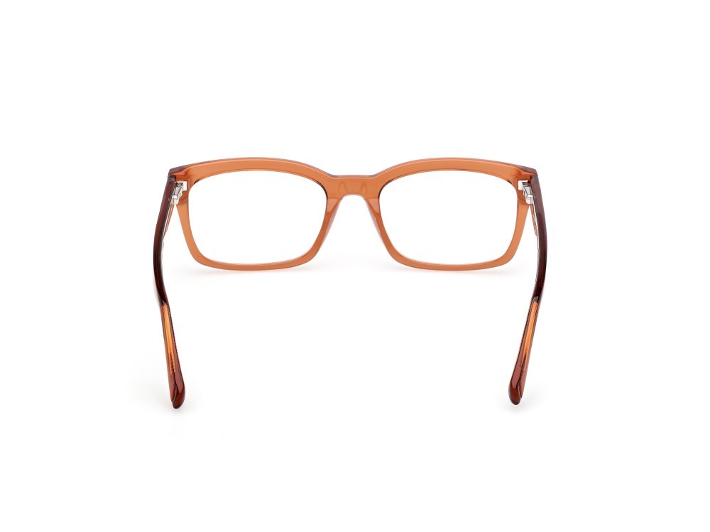 Occhiali da vista Guess GU50252 (042) colore arancio scuro lucido forma rettangolare 