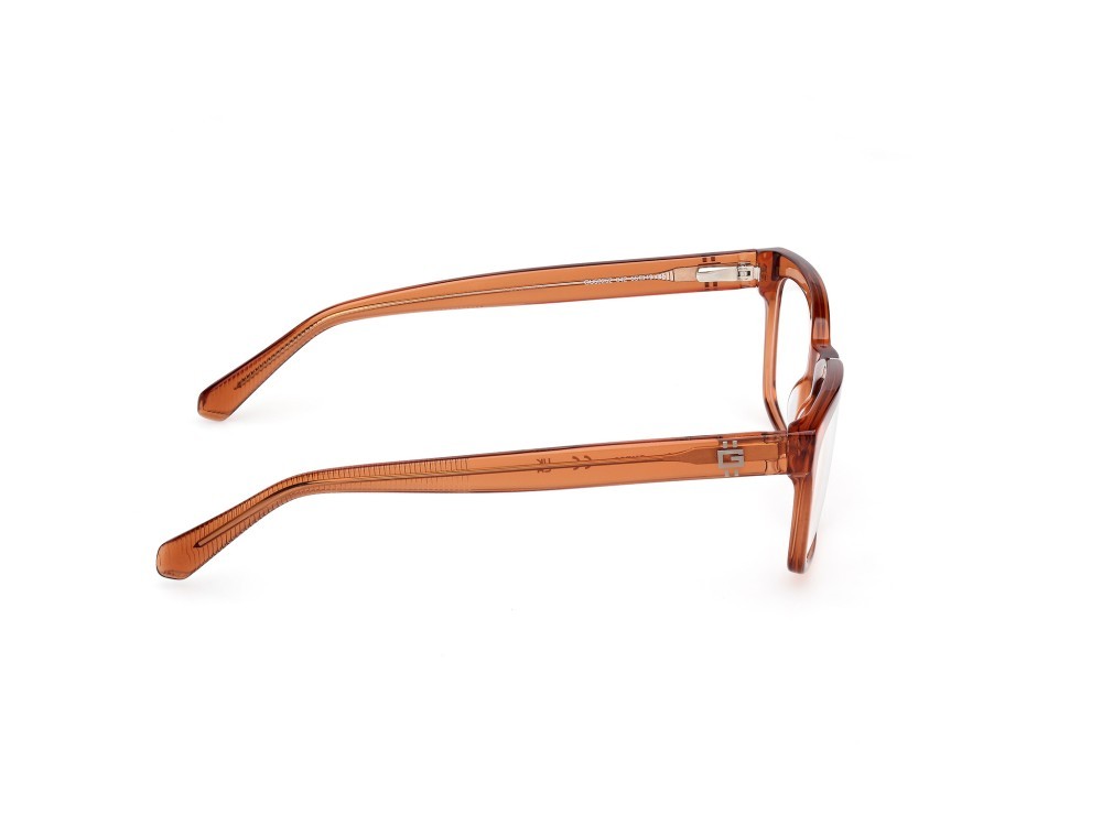 Occhiali da vista Guess GU50252 (042) colore arancio scuro lucido forma rettangolare 
