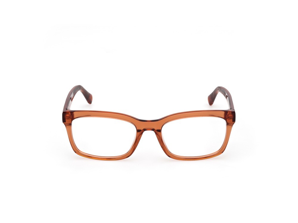 Occhiali da vista Guess GU50252 (042) colore arancio scuro lucido forma rettangolare 
