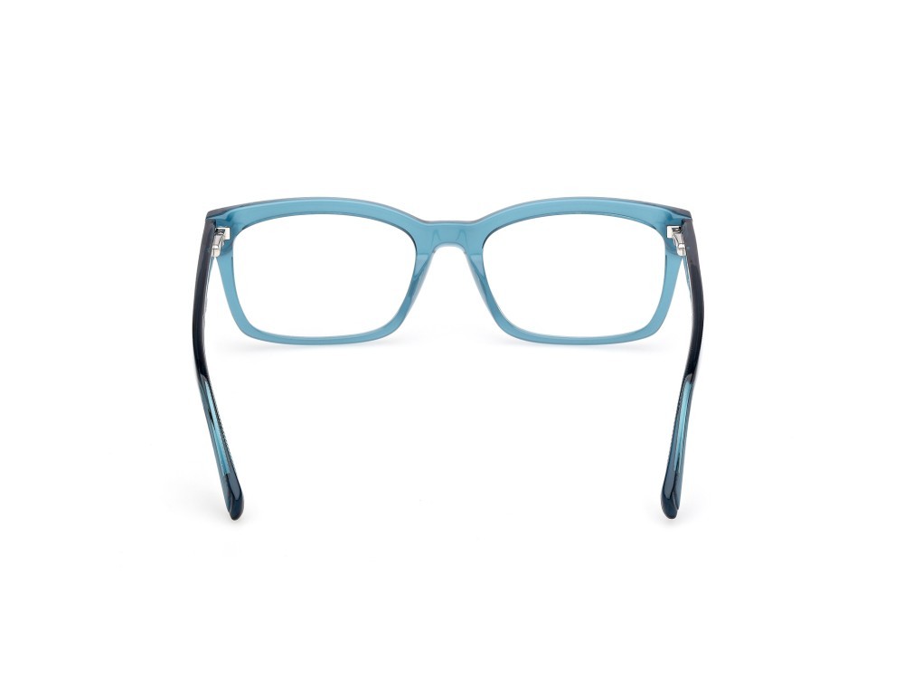 Occhiali da vista Guess GU50252 (087) colore turchese lucido forma rettangolare 