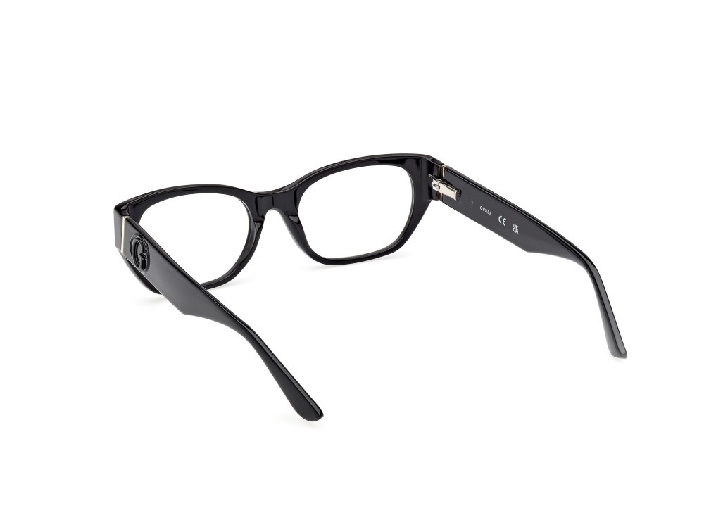 Eyeglasses Guess GU50304 (001) color nero lucido shape rectangle 