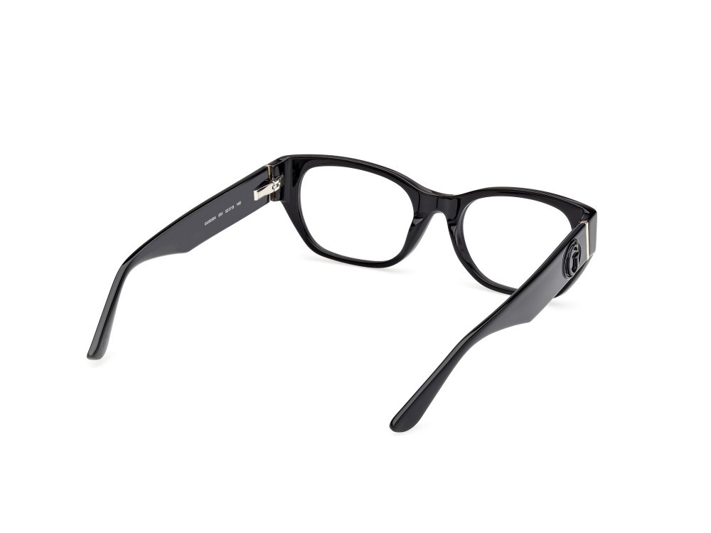 Eyeglasses Guess GU50304 (001) color nero lucido shape rectangle 