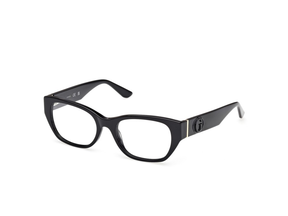 Eyeglasses Guess GU50304 (001) color nero lucido shape rectangle 