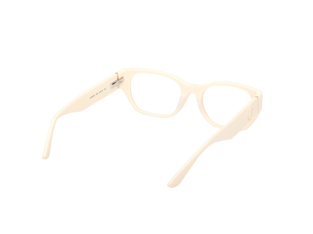 Eyeglasses Guess GU50304 (025) color avorio lucido shape rectangle 