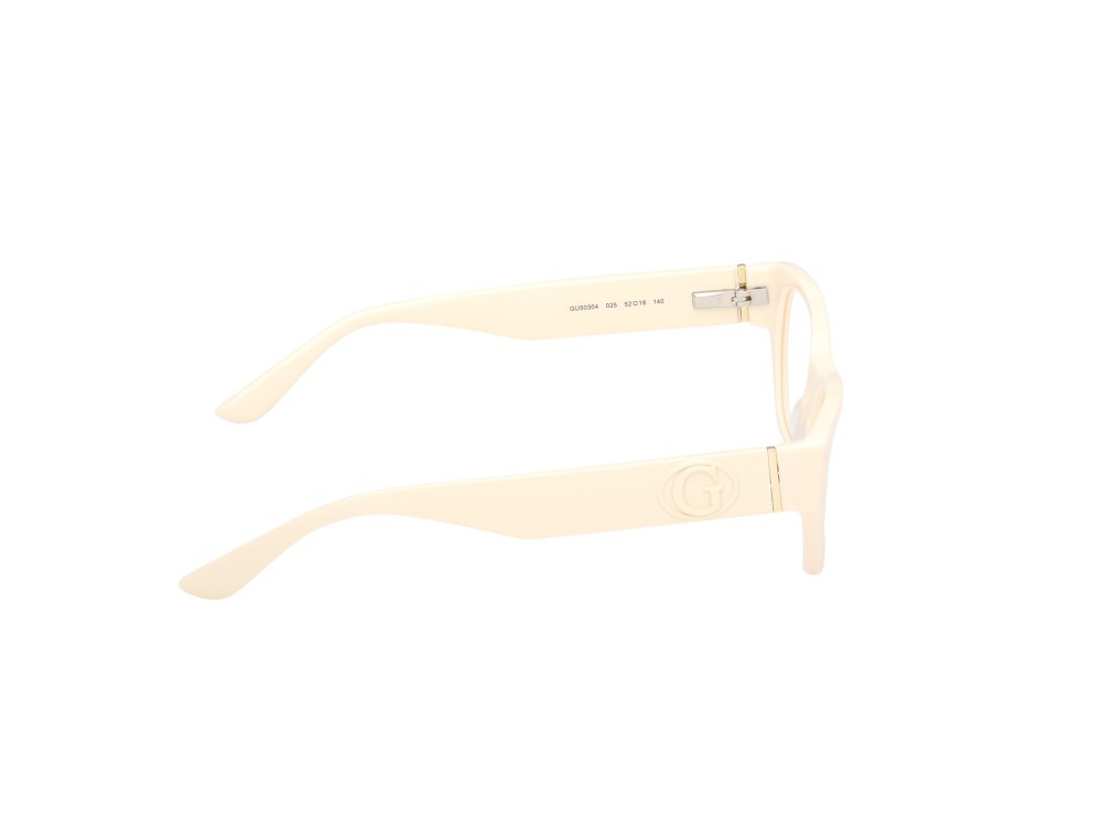 Eyeglasses Guess GU50304 (025) color avorio lucido shape rectangle 