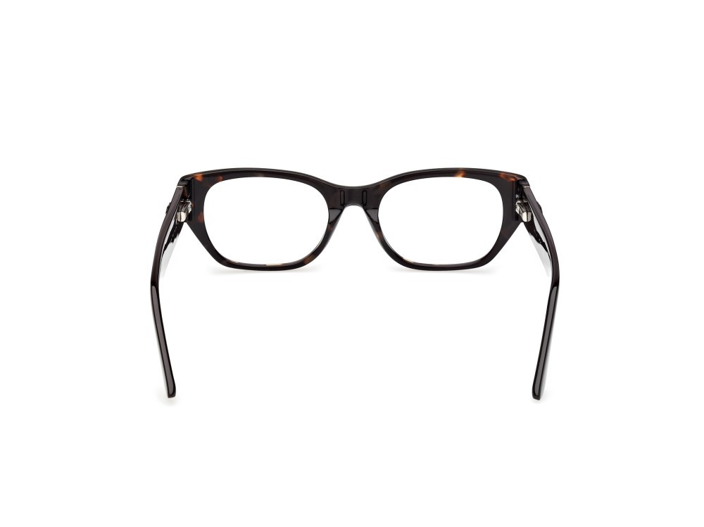 Eyeglasses Guess GU50304 (052) color avana scura / marrone scuro lucido shape rectangle 