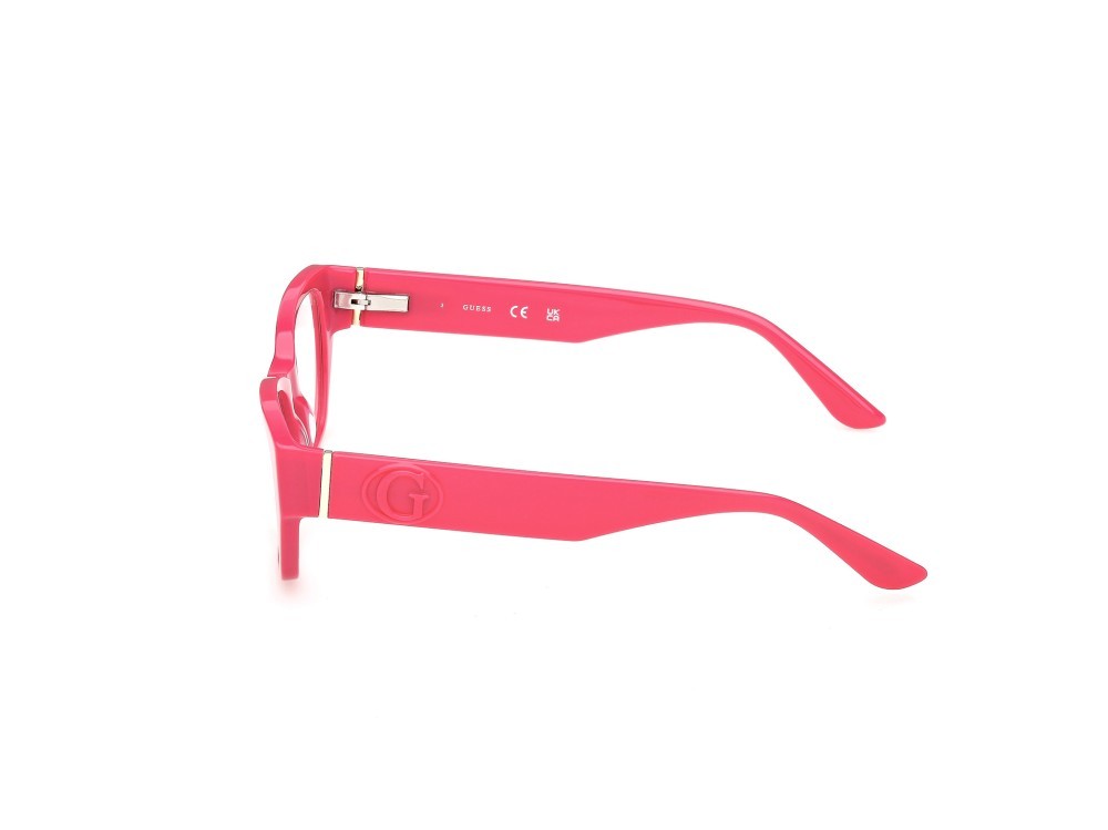 Eyeglasses Guess GU50304 (072) color rosa/monocolore shape rectangle 