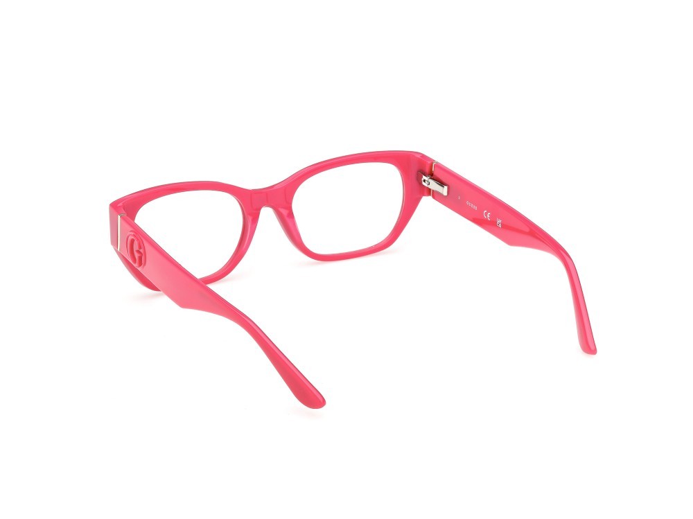 Eyeglasses Guess GU50304 (072) color rosa/monocolore shape rectangle 