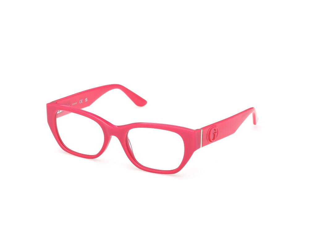 Eyeglasses Guess GU50304 (072) color rosa/monocolore shape rectangle 