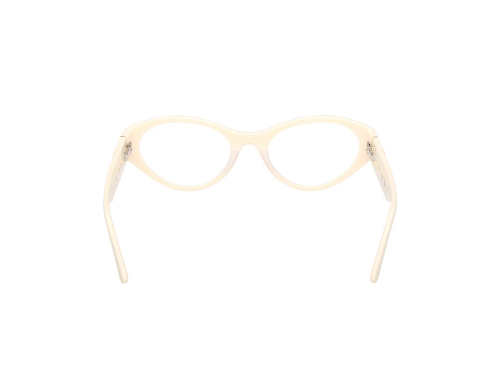 Eyeglasses Guess GU50305 (025) color avorio lucido  shape cat eye 